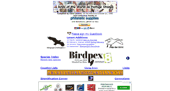 Desktop Screenshot of bird-stamps.org